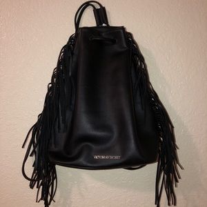 Black Faux leather Bag